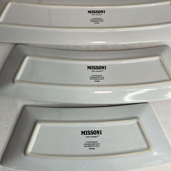 MISSONI for Target Appetizer Trays - Picture 2 of 6